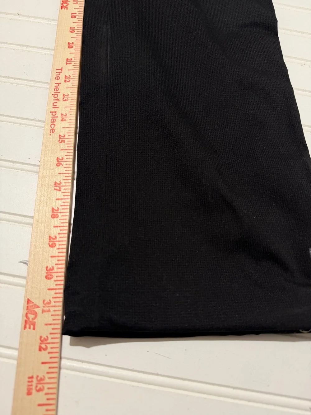 REI Elements Men's Black Waterproof Rain Pants Medium 32L E1 Windproof